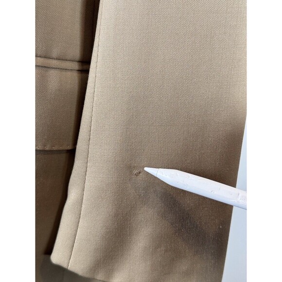 ISAIA Napoli Mens Blazer Brown Base S Aquaspider Super160s Wool Italian Suit 44L - Picture 4 of 16